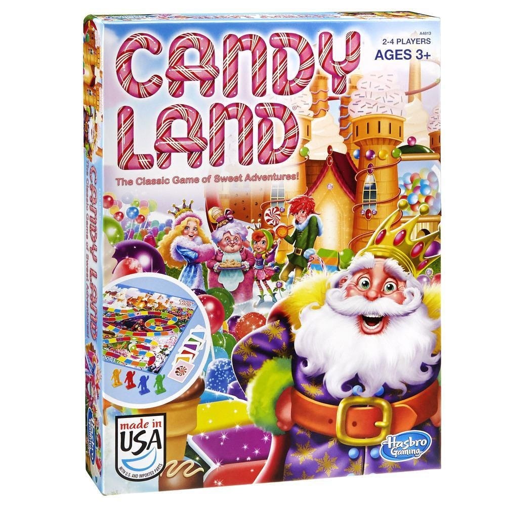 4700 for sale online Hasbro Candy Land Kingdom Of Sweet Adventures Board Game